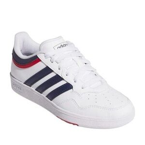 NWB Adidas Hoops 4.0 with white, dark blue and red color way